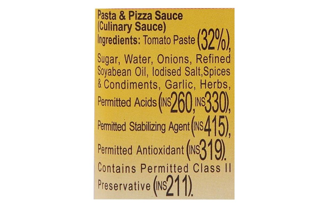 Dr. Oetker Fun foods Pasta & Pizza Sauce    Plastic Bottle  325 grams